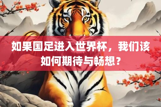 如果国足进入世界杯，我们该如何期待与畅想？