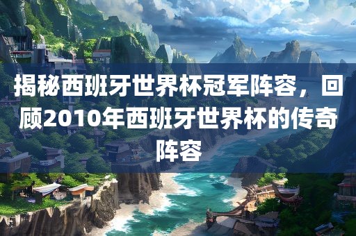 揭秘西班牙世界杯冠军阵容，回顾2010年西班牙世界杯的传奇阵容