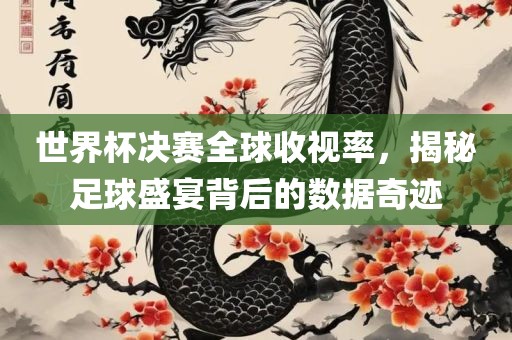 世界杯决赛全球收视率，揭秘足球盛宴背后的数据奇迹