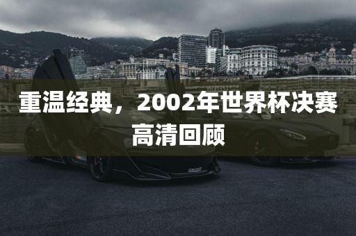 重温经典，2002年世界杯决赛高清回顾