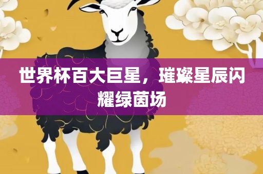 世界杯百大巨星，璀璨星辰闪耀绿茵场