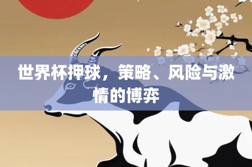 世界杯押球，策略、风险与激情的博弈