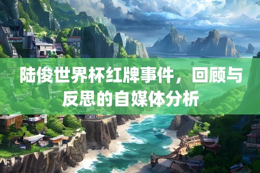 陆俊世界杯红牌事件，回顾与反思的自媒体分析