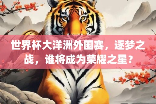 世界杯大洋洲外围赛，逐梦之战，谁将成为荣耀之星？