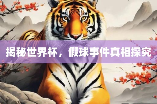 揭秘世界杯，假球事件真相探究