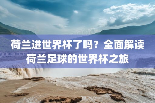 荷兰进世界杯了吗？全面解读荷兰足球的世界杯之旅