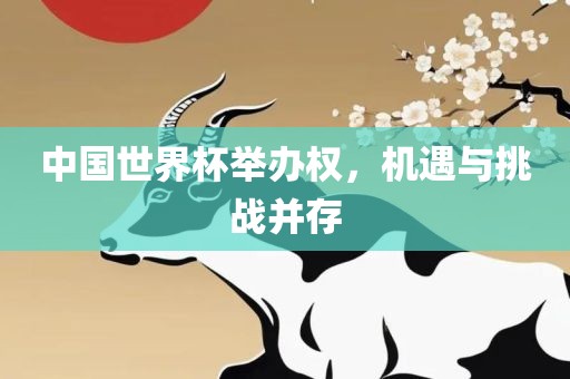 中国世界杯举办权，机遇与挑战并存