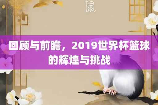 回顾与前瞻，2019世界杯篮球的辉煌与挑战