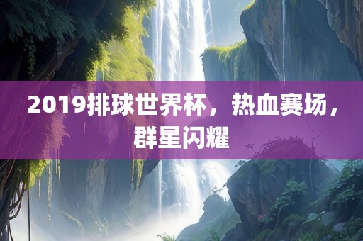 2019排球世界杯，热血赛场，群星闪耀