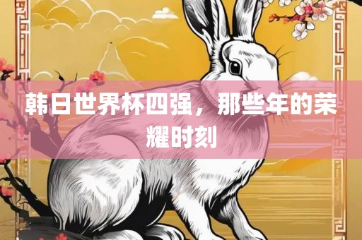 韩日世界杯四强，那些年的荣耀时刻