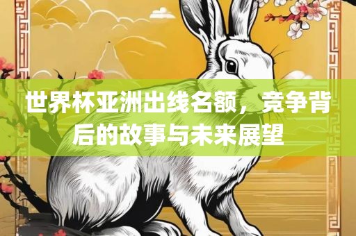 世界杯亚洲出线名额，竞争背后的故事与未来展望