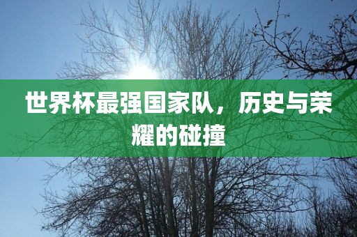 世界杯最强国家队，历史与荣耀的碰撞