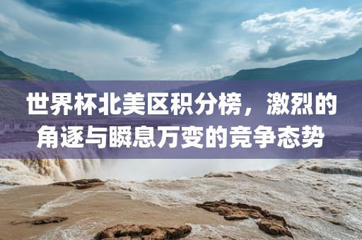 世界杯北美区积分榜，激烈的角逐与瞬息万变的竞争态势