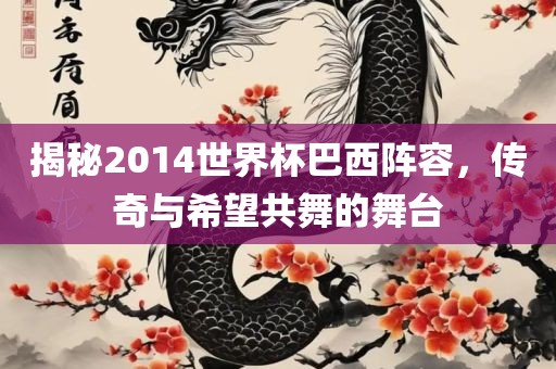 揭秘2014世界杯巴西阵容，传奇与希望共舞的舞台
