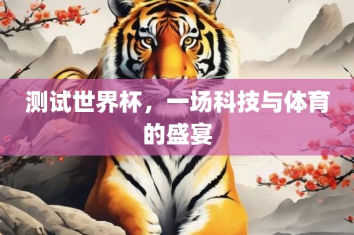 测试世界杯，一场科技与体育的盛宴