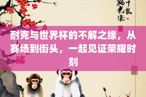 耐克与世界杯的不解之缘，从赛场到街头，一起见证荣耀时刻