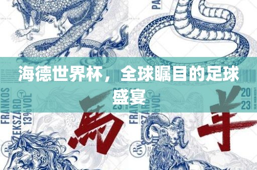 海德世界杯，全球瞩目的足球盛宴