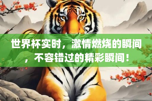 世界杯实时，激情燃烧的瞬间，不容错过的精彩瞬间！