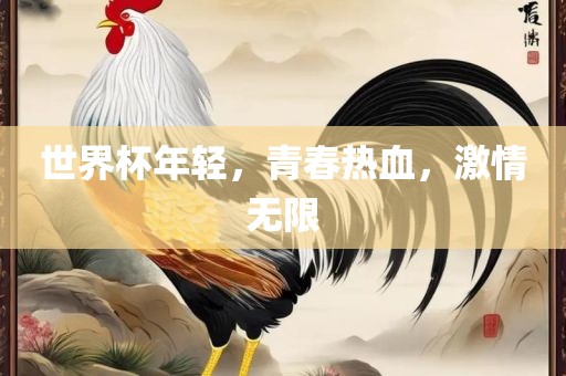 世界杯年轻，青春热血，激情无限