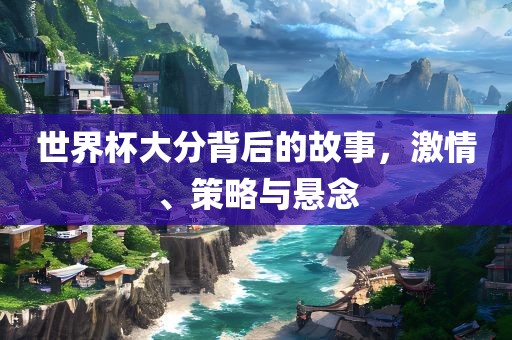 世界杯大分背后的故事，激情、策略与悬念