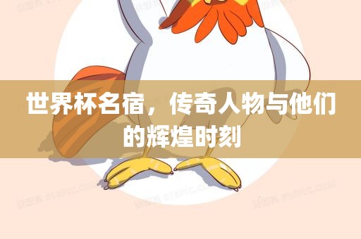 世界杯名宿，传奇人物与他们的辉煌时刻
