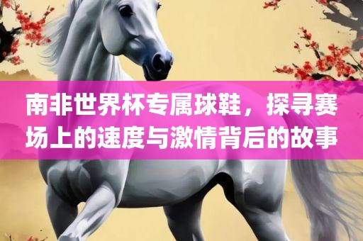 南非世界杯专属球鞋，探寻赛场上的速度与激情背后的故事