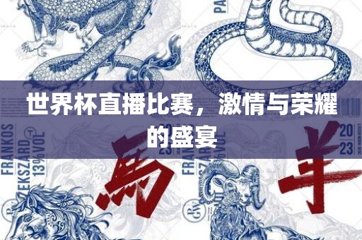 世界杯直播比赛，激情与荣耀的盛宴