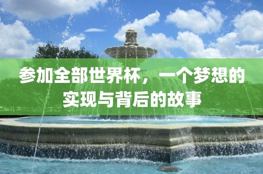 参加全部世界杯，一个梦想的实现与背后的故事