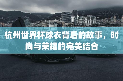 杭州世界杯球衣背后的故事，时尚与荣耀的完美结合