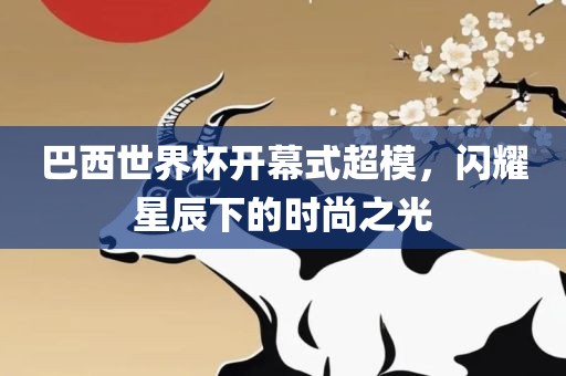 巴西世界杯开幕式超模，闪耀星辰下的时尚之光