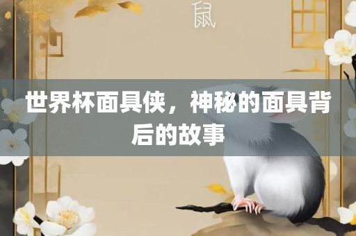 世界杯面具侠，神秘的面具背后的故事