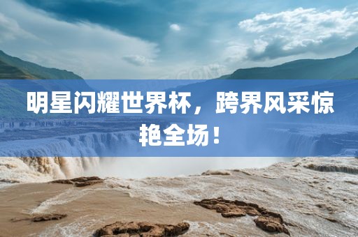明星闪耀世界杯，跨界风采惊艳全场！