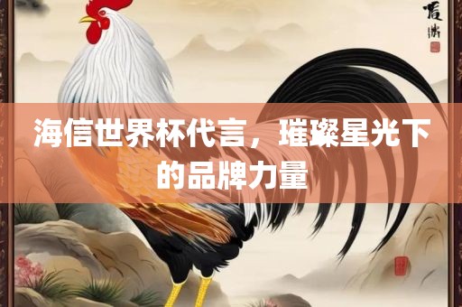 海信世界杯代言，璀璨星光下的品牌力量