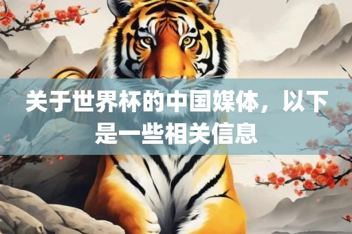 关于世界杯的中国媒体，以下是一些相关信息