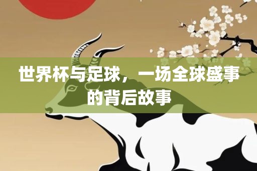 世界杯与足球，一场全球盛事的背后故事