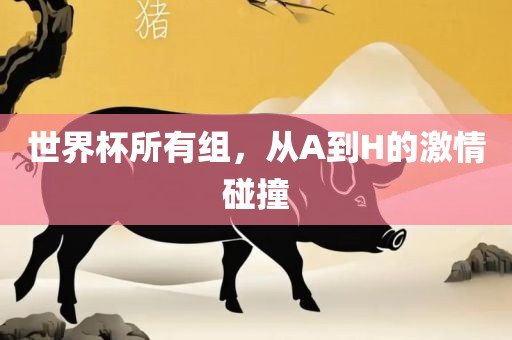 世界杯所有组，从A到H的激情碰撞