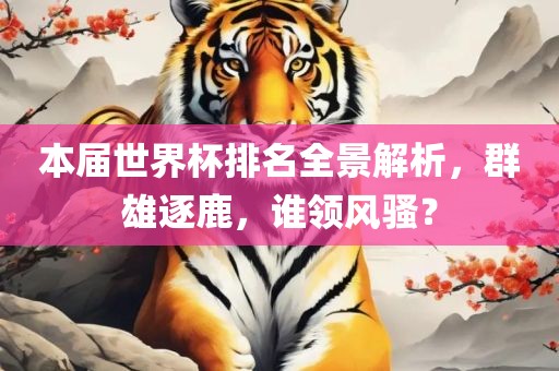 本届世界杯排名全景解析，群雄逐鹿，谁领风骚？