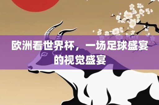 欧洲看世界杯，一场足球盛宴的视觉盛宴