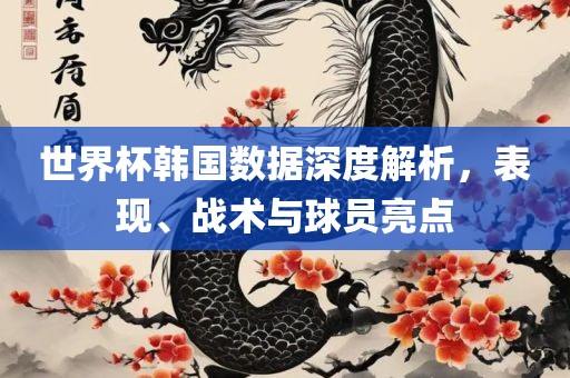 世界杯韩国数据深度解析，表现、战术与球员亮点