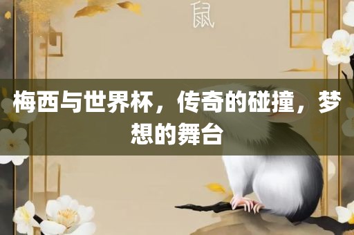 梅西与世界杯，传奇的碰撞，梦想的舞台