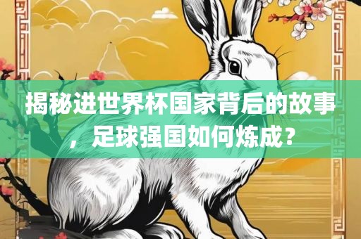 揭秘进世界杯国家背后的故事，足球强国如何炼成？