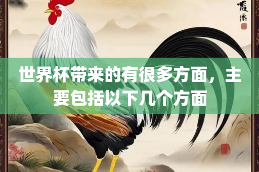 世界杯带来的有很多方面，主要包括以下几个方面