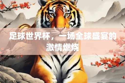 足球世界杯，一场全球盛宴的激情燃烧
