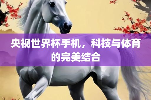央视世界杯手机，科技与体育的完美结合