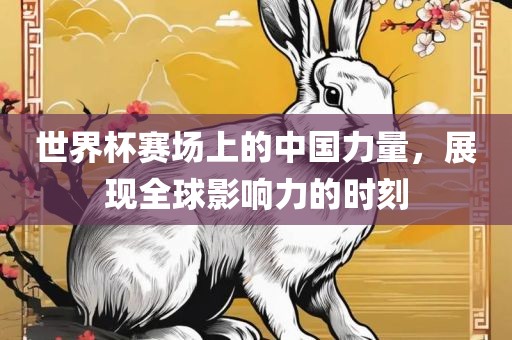 世界杯赛场上的中国力量，展现全球影响力的时刻