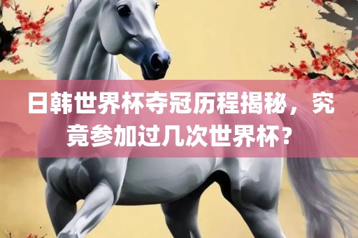 日韩世界杯夺冠历程揭秘，究竟参加过几次世界杯？