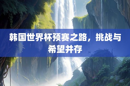 韩国世界杯预赛之路，挑战与希望并存眉山市正发家政服务有限公司