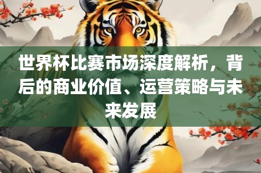 世界杯比赛市场深度解析，背后的商业价值、运营策略与未来发展