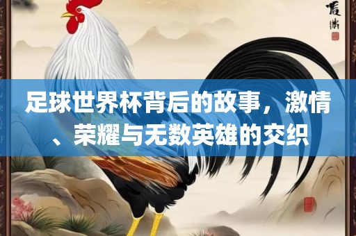 足球世界杯背后的故事，激情、荣耀与无数英雄的交织