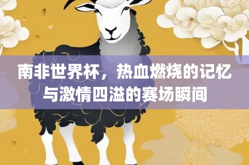 南非世界杯，热血燃烧的记忆与激情四溢的赛场瞬间